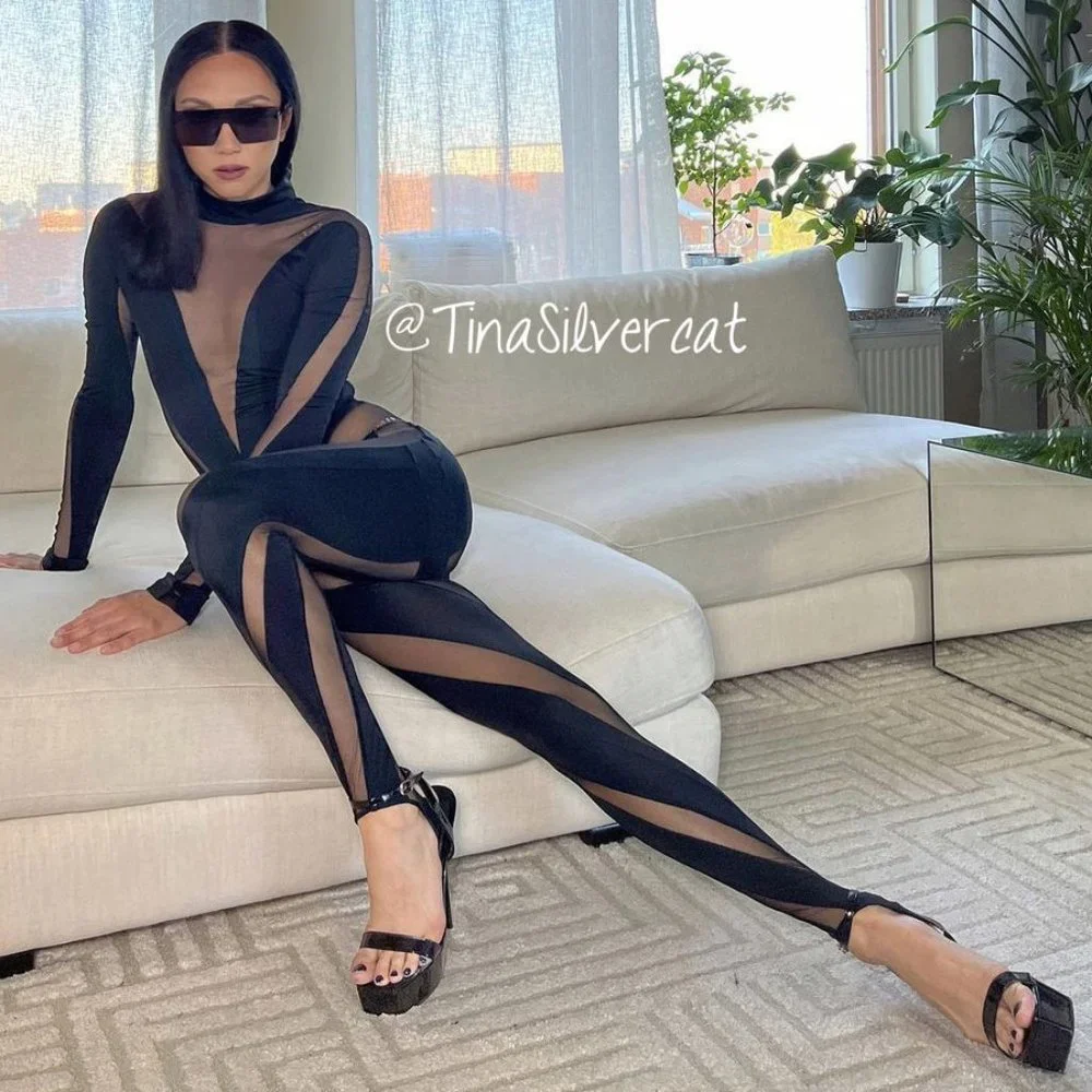 Mugler h&m mesh